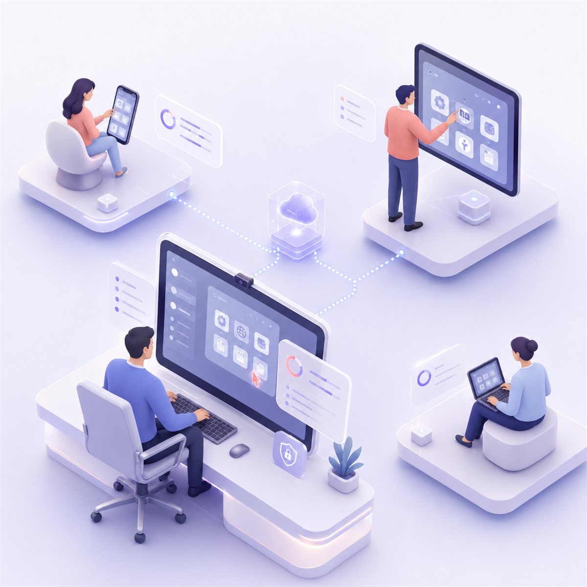 Supporto remoto ai dispositivi mobili - Iperius Remote