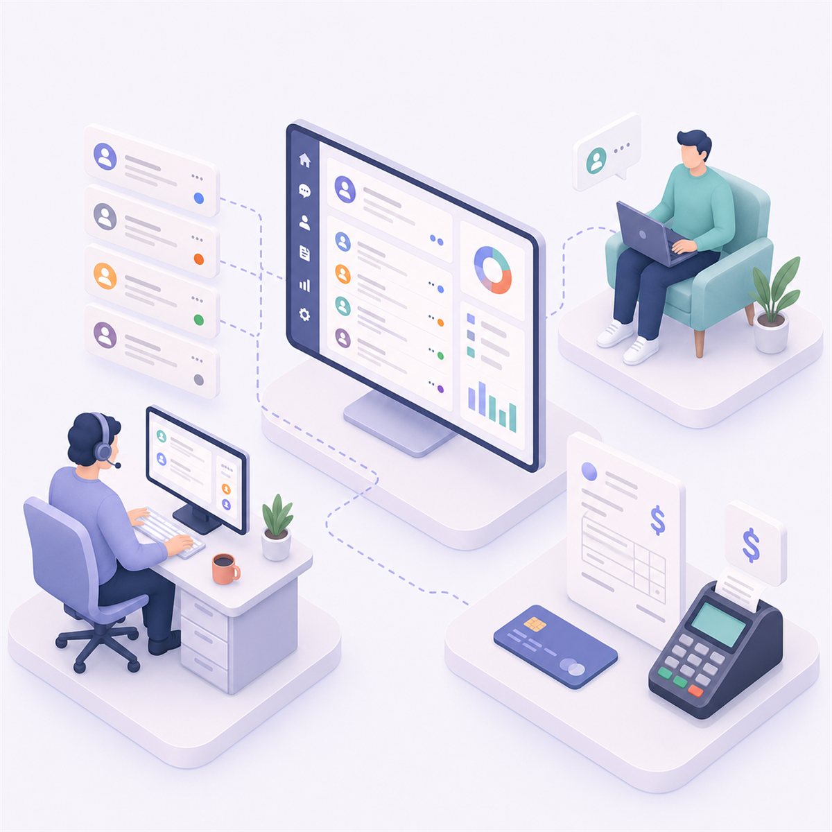 Ticketing e fatturazione del supporto clienti - Iperius