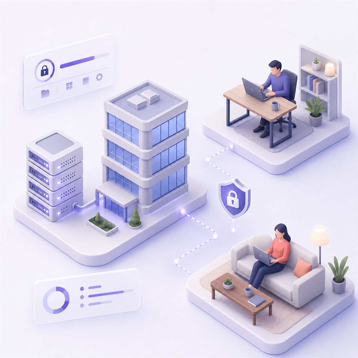 Lavoro da remoto - Iperius Remote